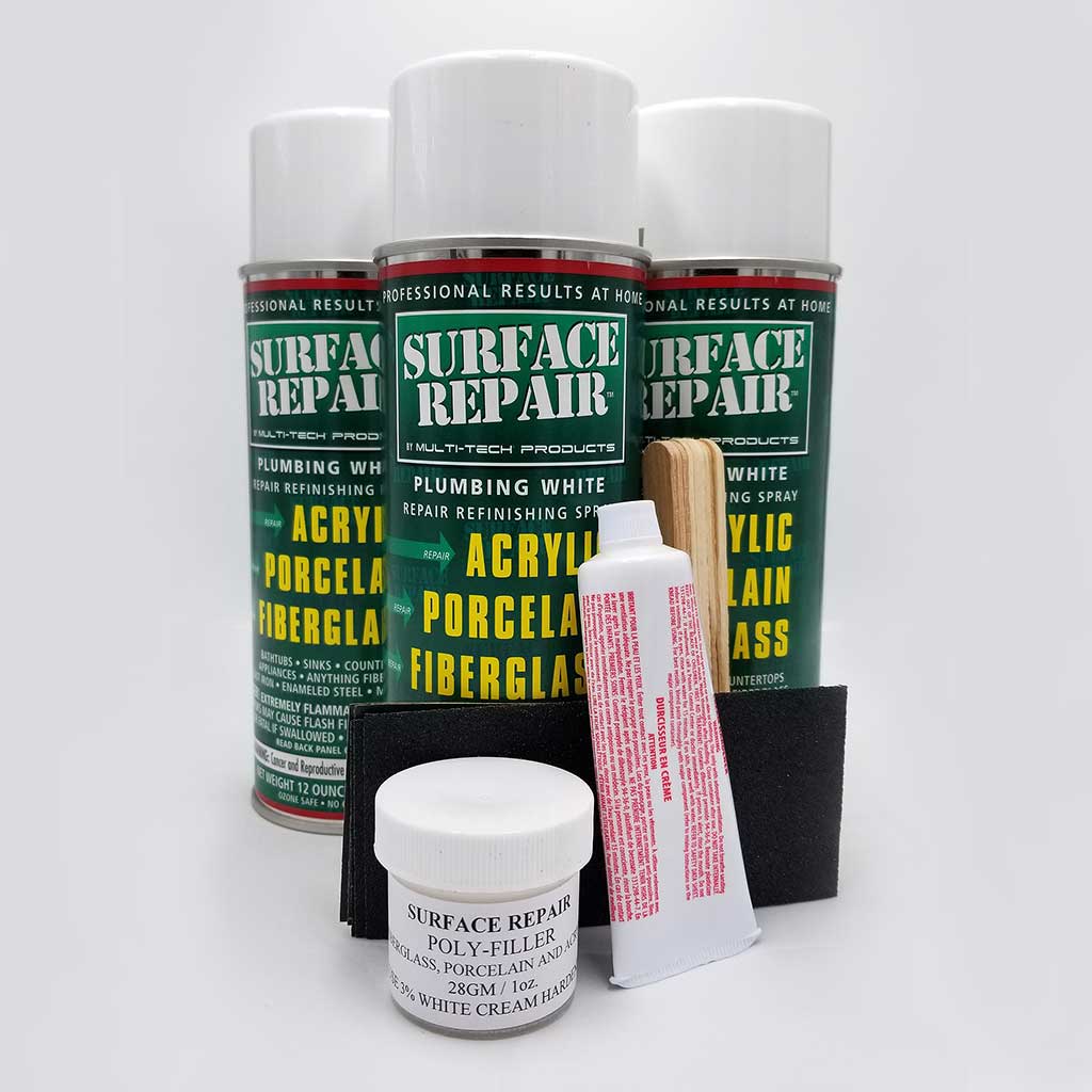 Surface Repair 3-oz Crack and Chip Tub and Tile Chip Repair Kit in the  Surface Repair department at