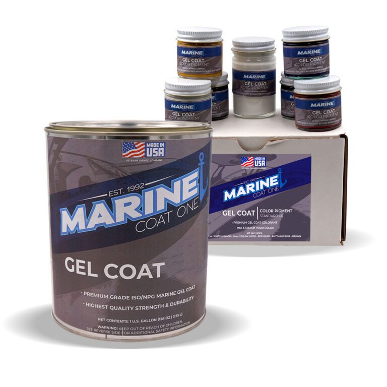Gel Coat & Fiberglass Repair Kits Gel Coat & Fiberglass Marine Coat One