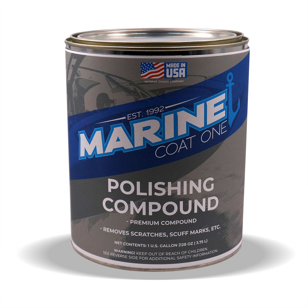 Marine Coat One, Premium Polishing & Rubbing Compound Car Scratch Remover-Gallon